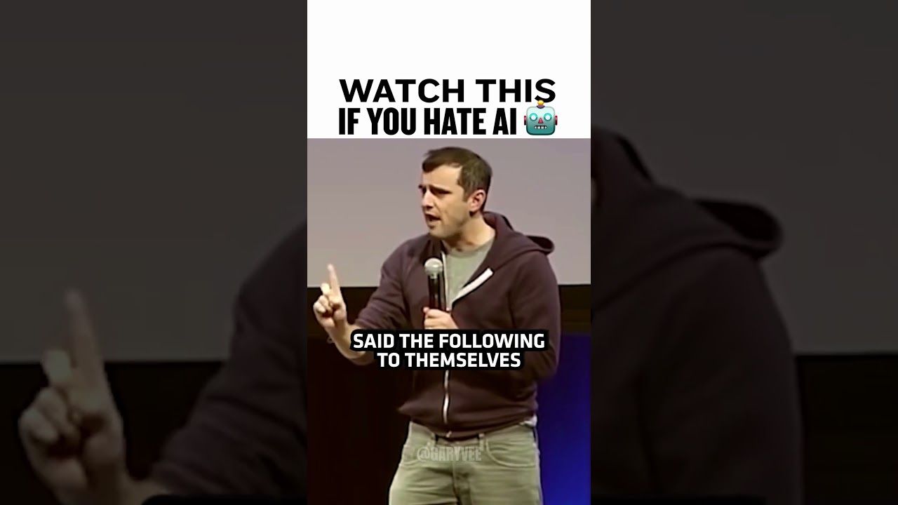 Watch this is you hate A.I. #garyvee #shorts