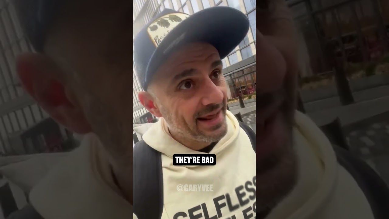Whoever is telling you this is wrong… #garyvee #shorts