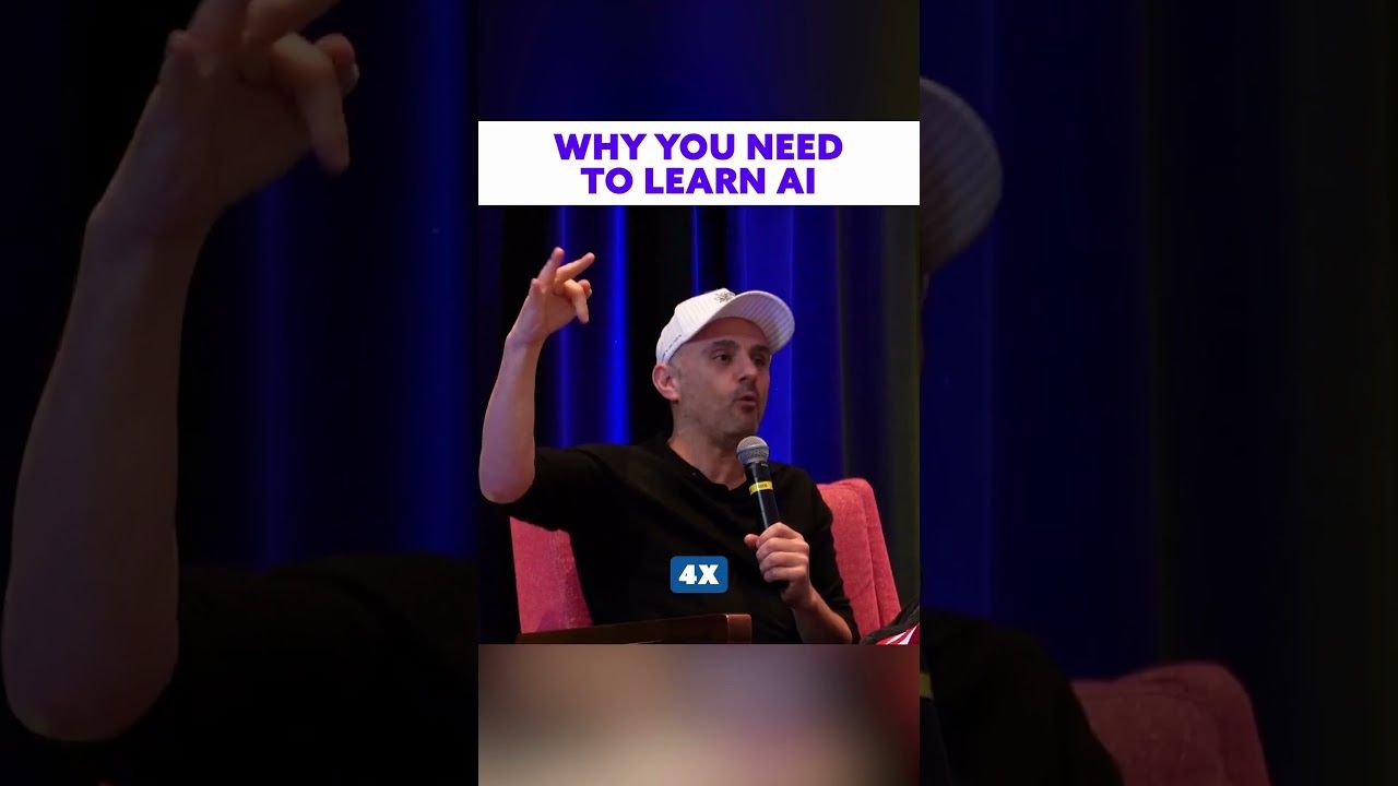 Why you need to learn AI #garyvee #shorts