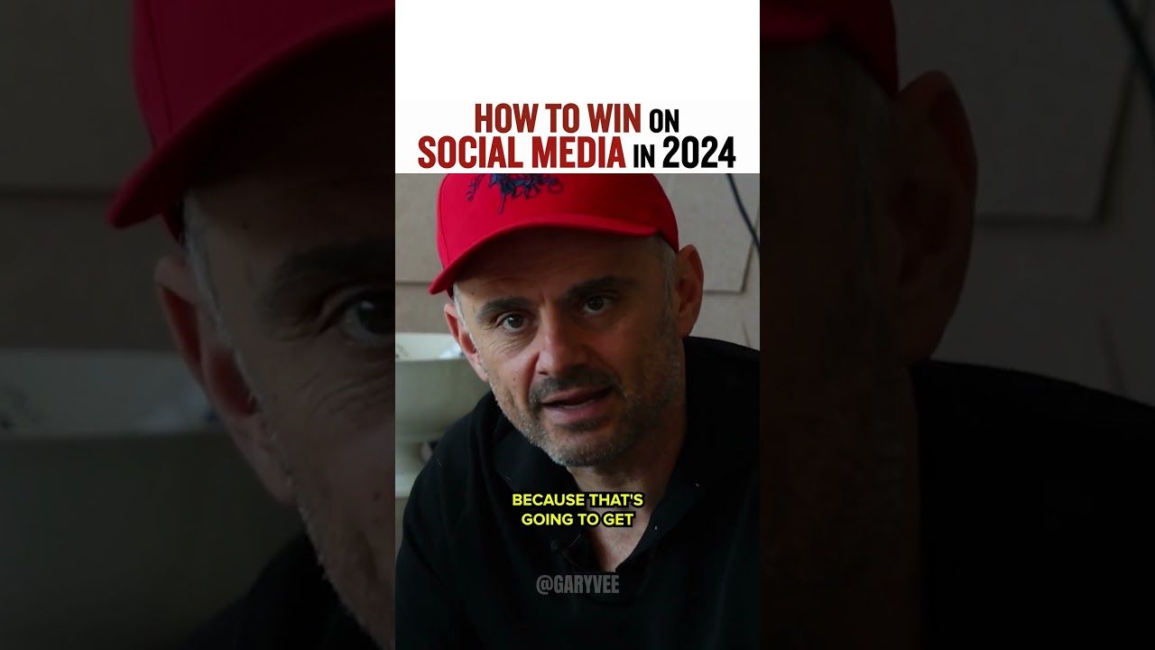 How to win on social media in 2024 #garyvee #shorts