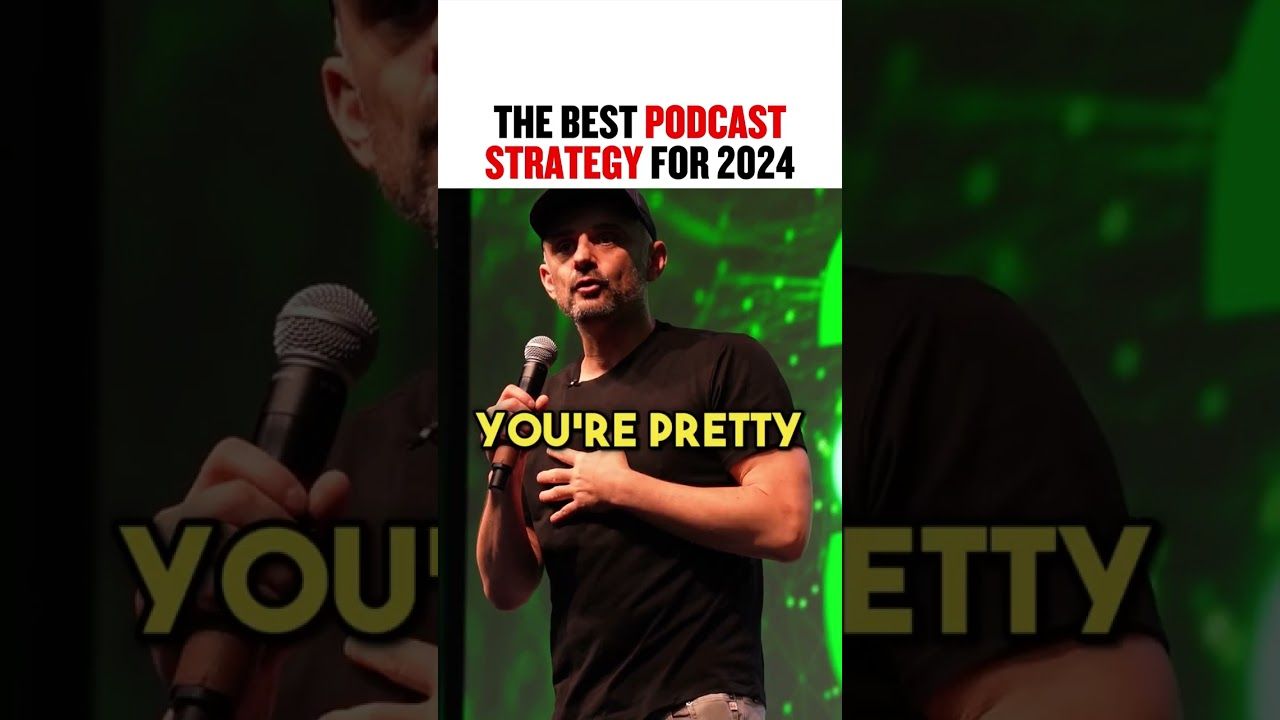 The Best podcast Strategy for 2024 #garyvee #shorts
