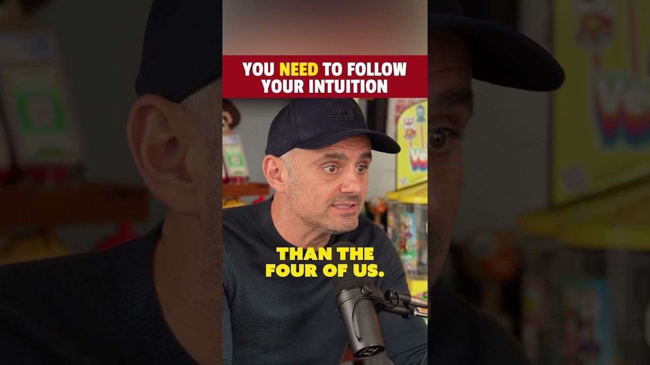 Why you NEED to follow your intuition #garyvee #shorts