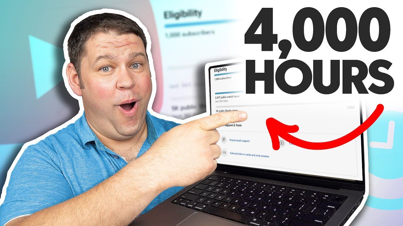 Get ANY Channel to 4,000 Hours on YouTube (It’s Easy)