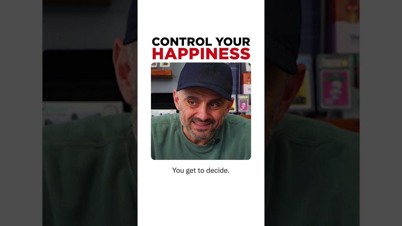 How to better control your happiness #garyvee #shorts