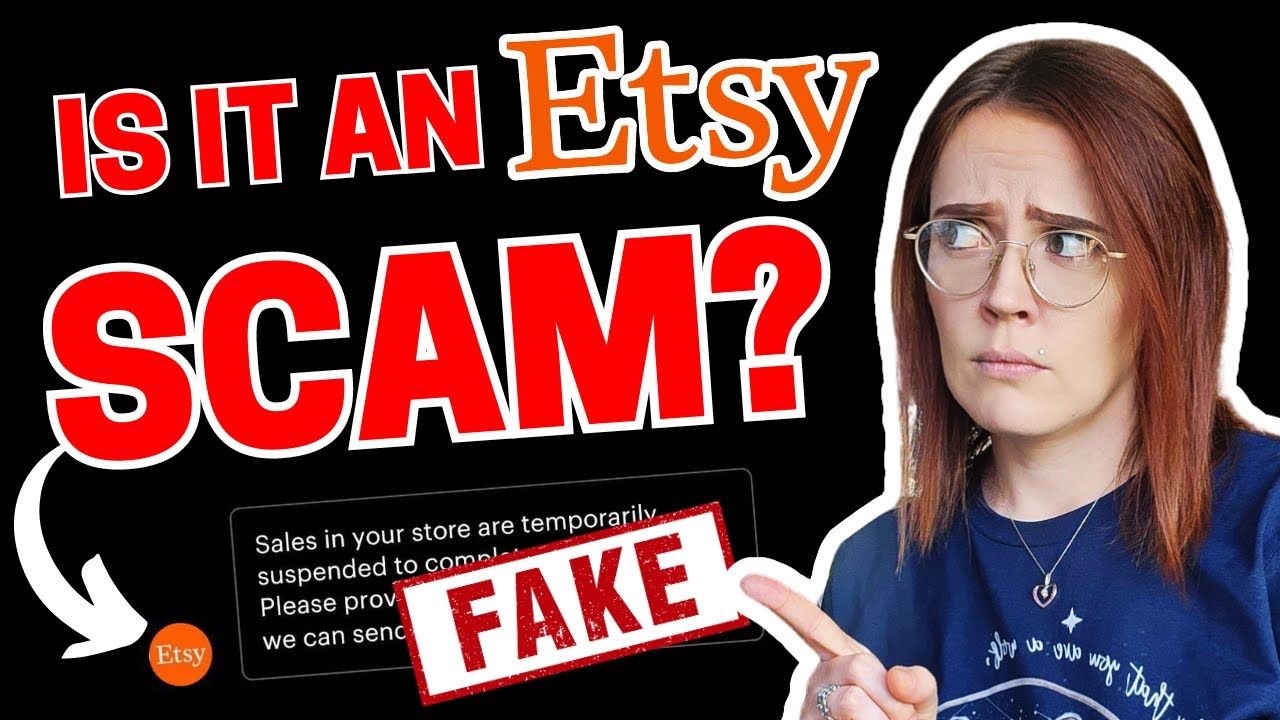 Is it an Etsy SCAM? ❌ Don’t send your email on Etsy!