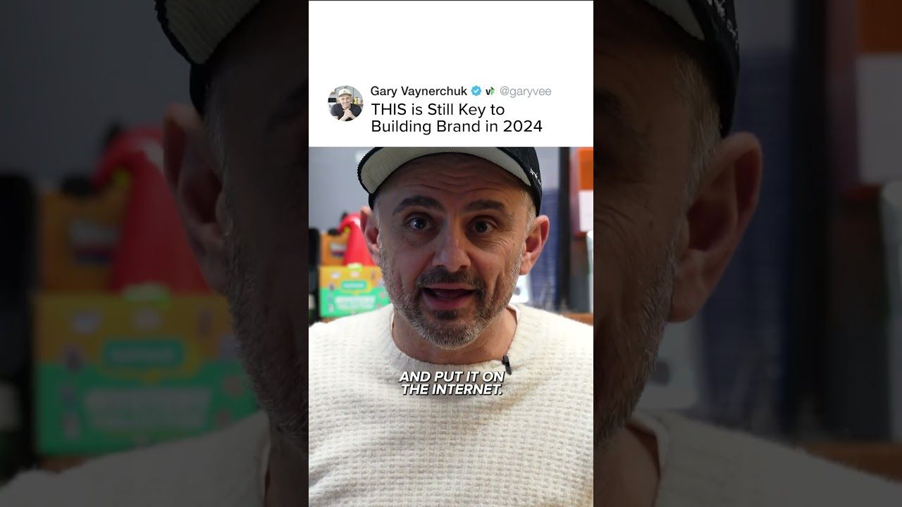 The best way to build a brand on social media #garyvee #shorts