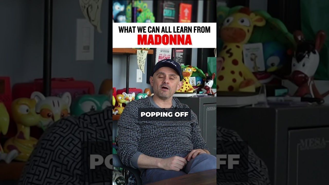 The social media growth tip that we can learn from @madonna  #garyvee  #shorts