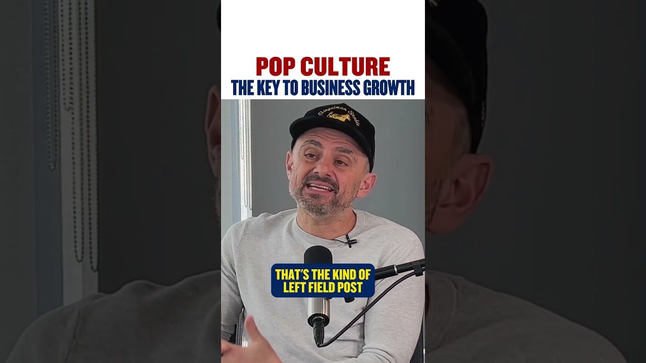 Why pop culture is the KEY to business growth in 2024 #garyvee #shorts