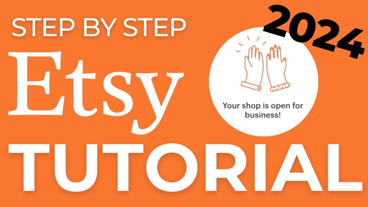 How To Start An Etsy Shop & Create Your First Listing (Etsy Store Setup Tutorial)
