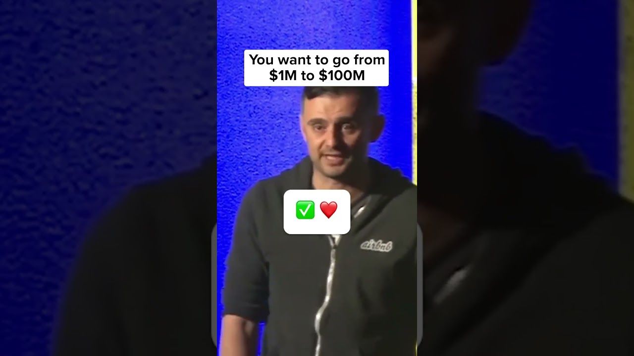How to grow your business from $1M to $100M #garyvee #shorts