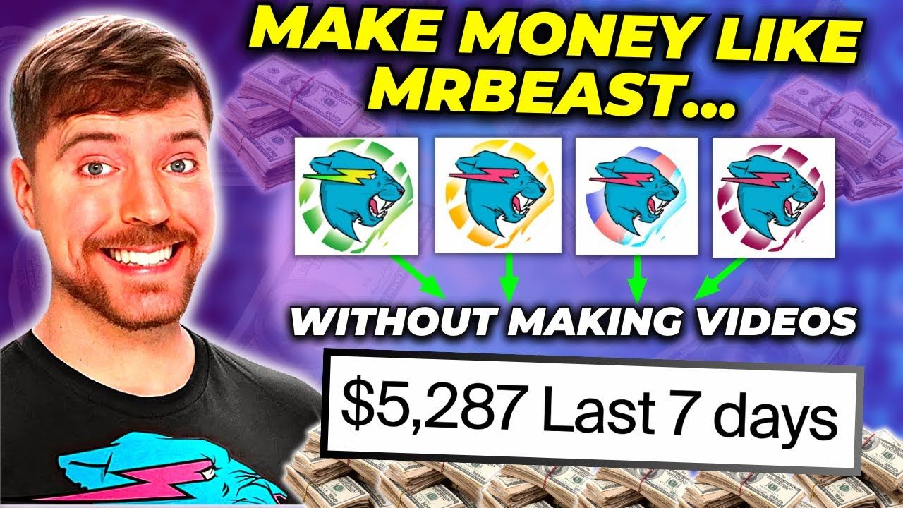 Make Money Online in 2024 Like MrBeast as a Complete Beginner ($400+Daily) Without Making Videos!