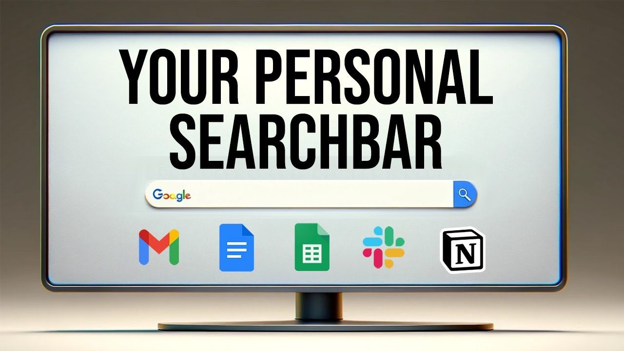 One Searchbar for ALL of Your Apps (they did it!)