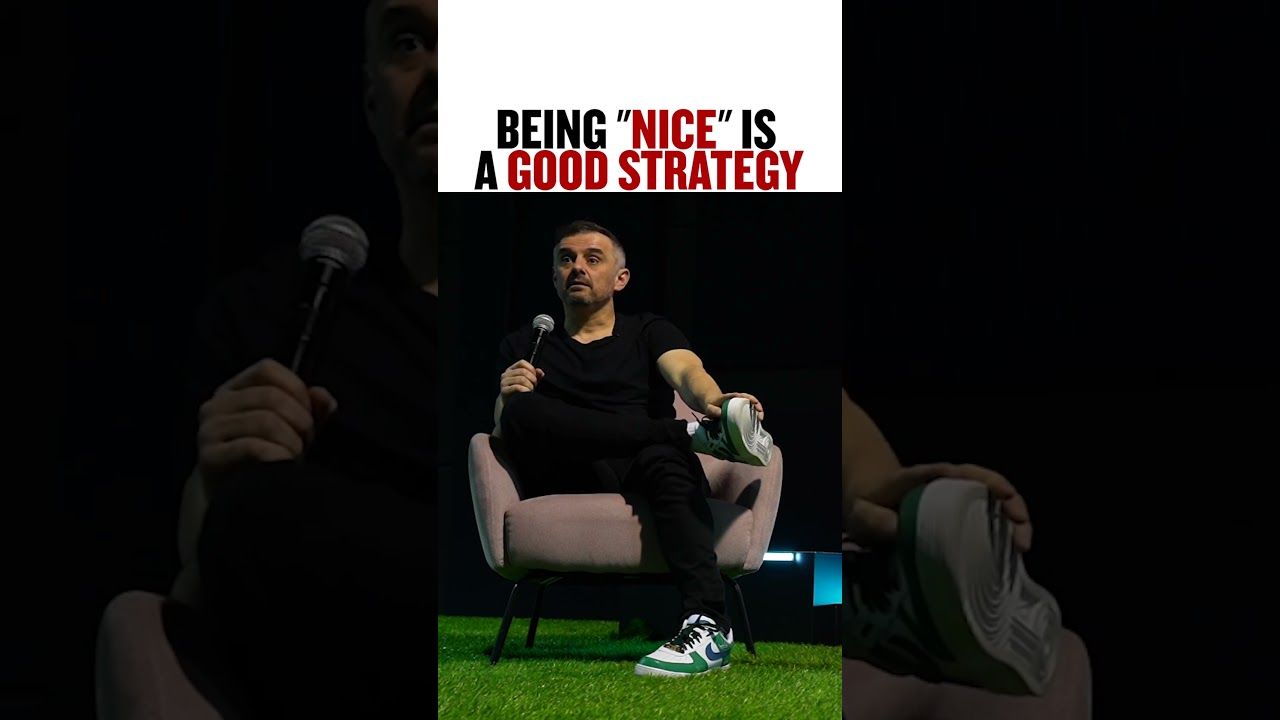 Why being nice is a strong business strategy #garyvee #shorts
