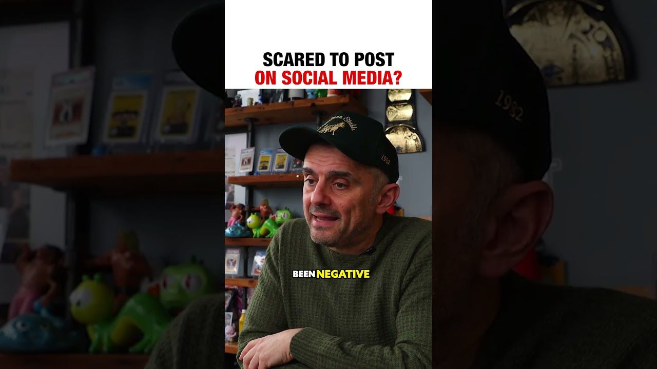 Why most people are scared to post on social media #shorts #garyvee