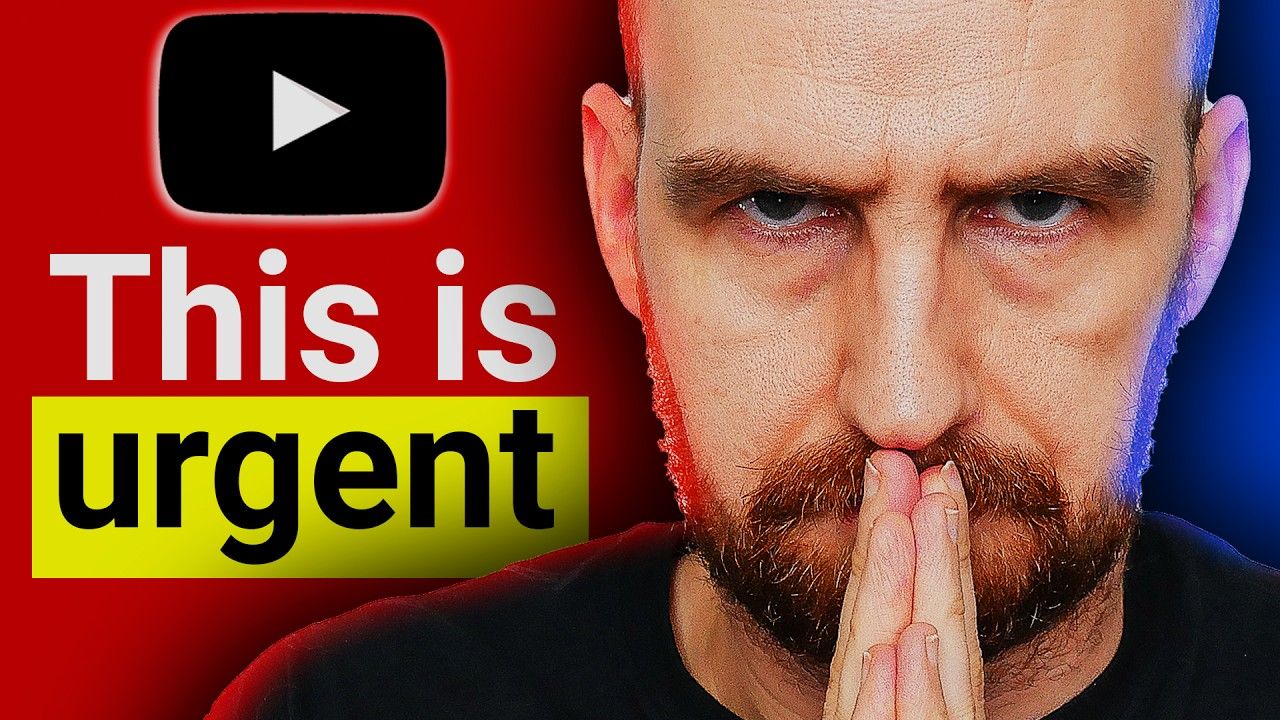 Is this the end of YouTube as we know it (URGENT)