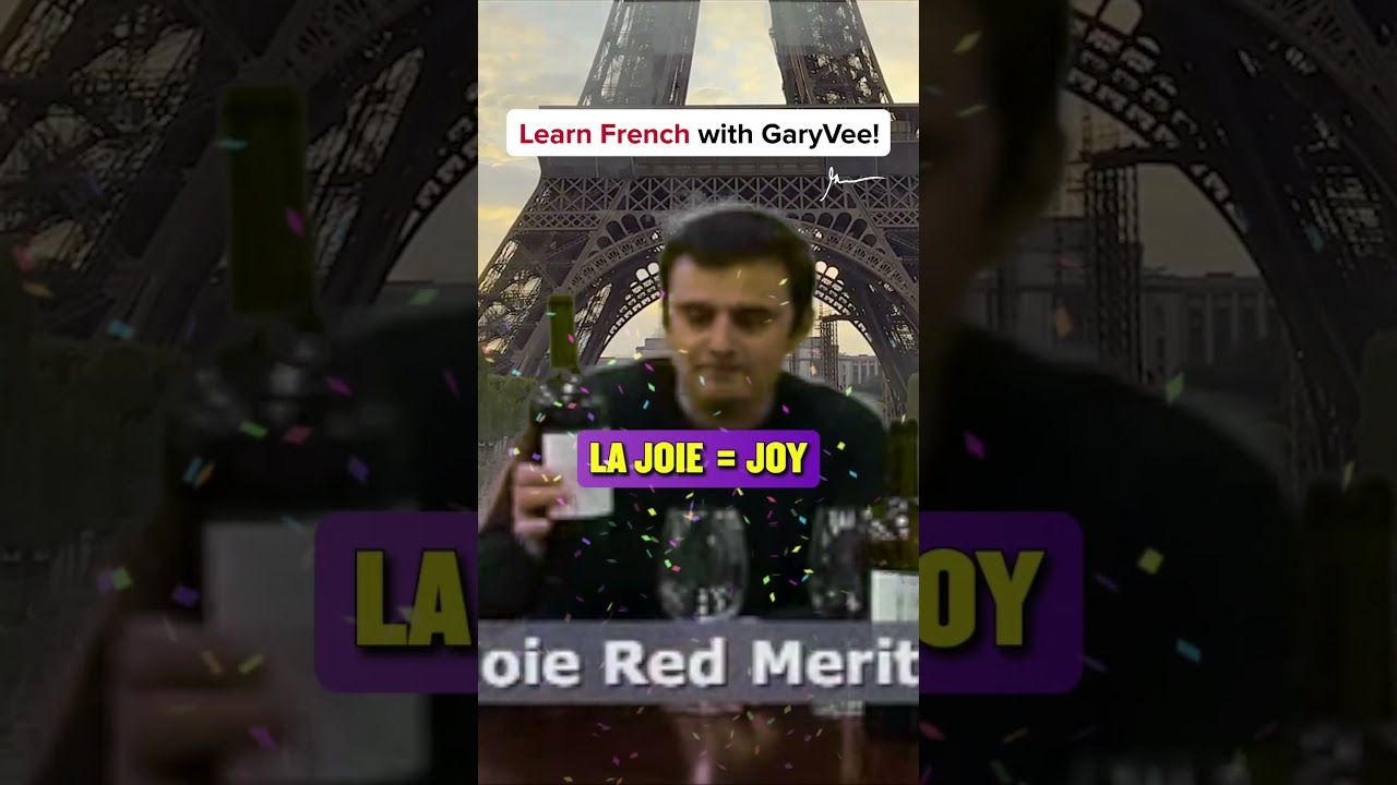 20 second French lesson 😂🇫🇷 #garyvee #shorts