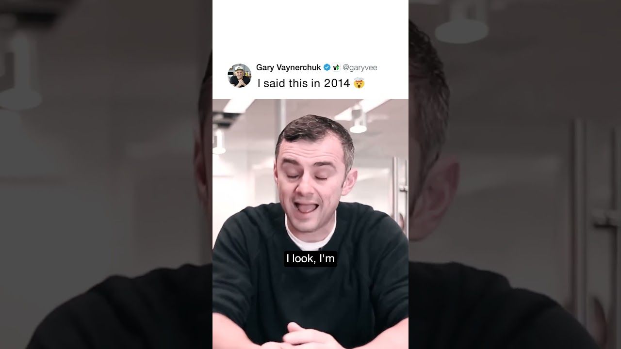 My 2014 thoughts on virtual reality 🤯 #garyvee #shorts