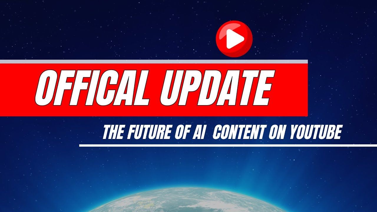 Official Statement from YouTube Regarding AI