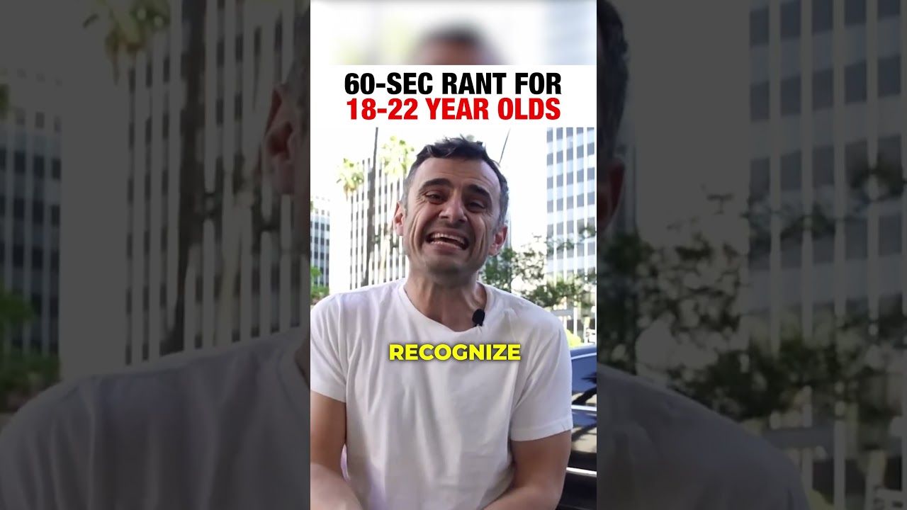 Entering Your 20s? Watch This.. #garyvee #shorts