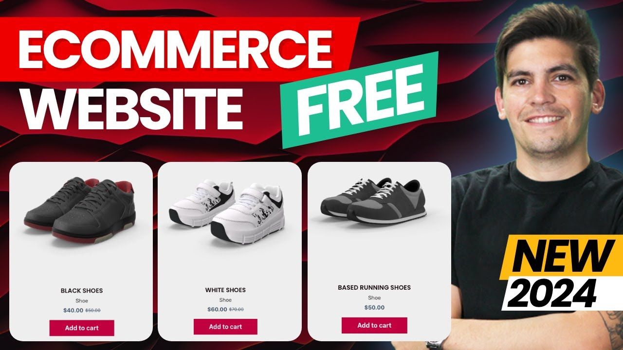How To Make A FREE eCommerce Website With WordPress 2024 🛒