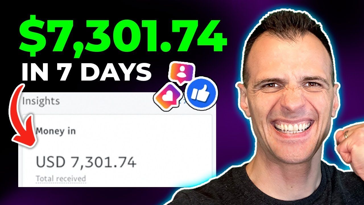 Make $7,301 in 7 Days: How to Make Money with INSTAGRAM Reels and FACEBOOK Reels (for Beginners)