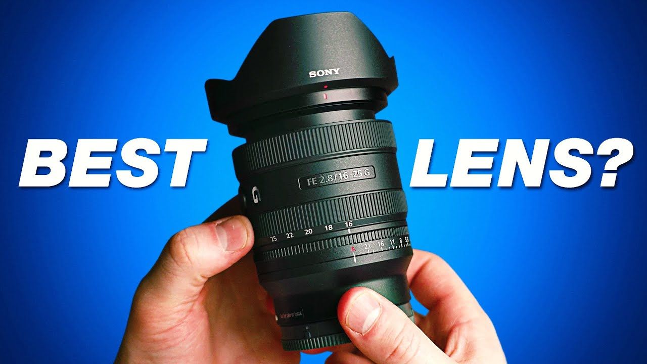 The New Best Lens for YouTube? Sony 16-25mm 2.8 G Review