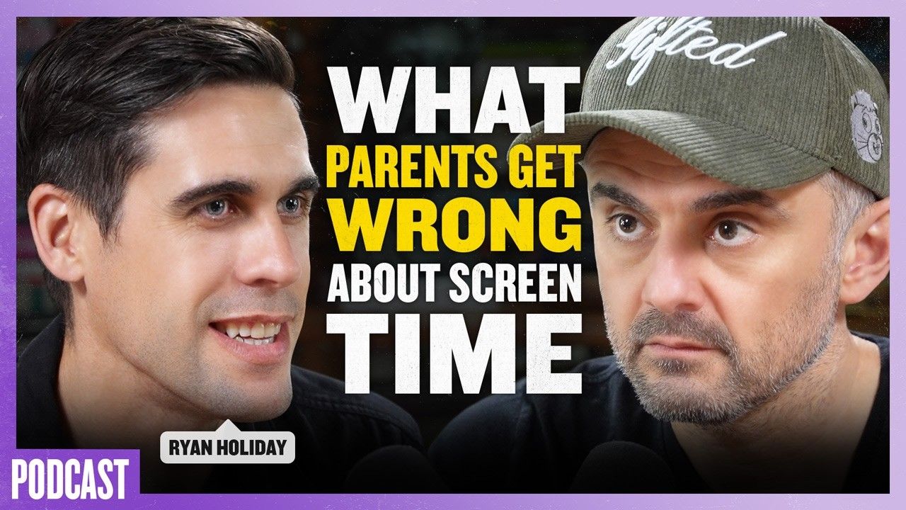 The Single Most Important Parenting Advice l With Ryan Holiday