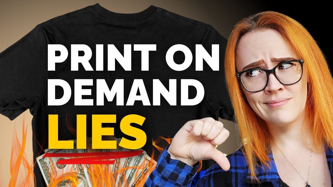 Etsy Print on Demand LIES 🤬