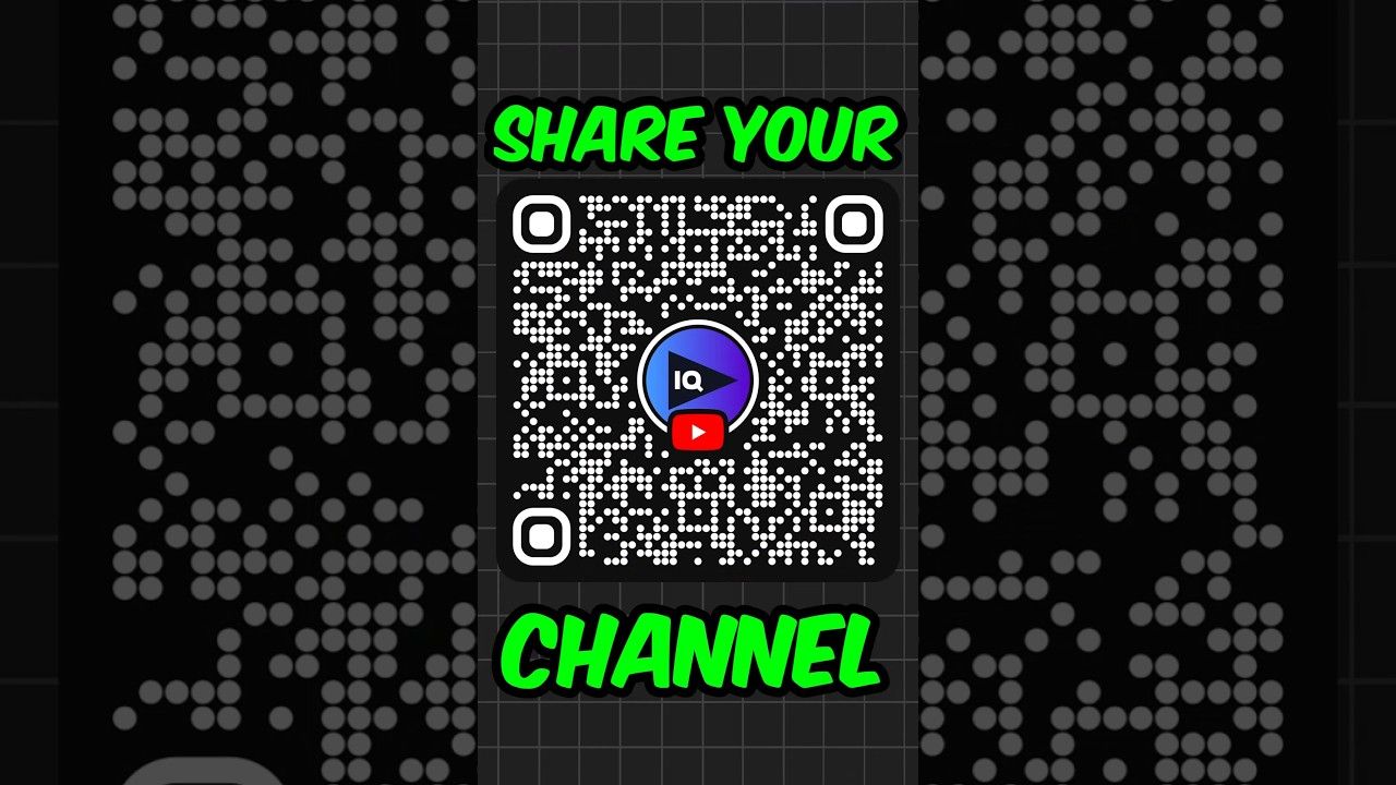 How to Create a FREE YouTube Channel QR Code