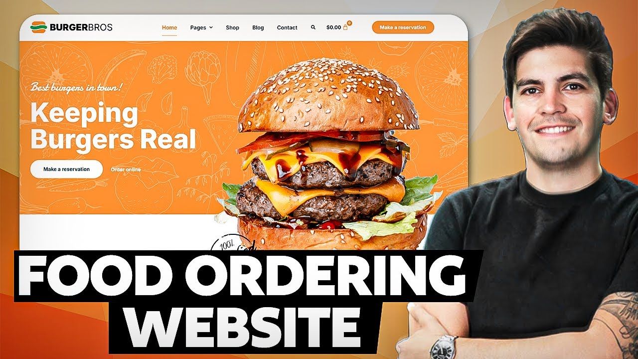 How to Make An Automated Food Ordering Website With WordPress 2024