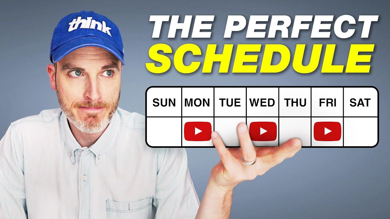 The Best Upload Schedule for YouTube