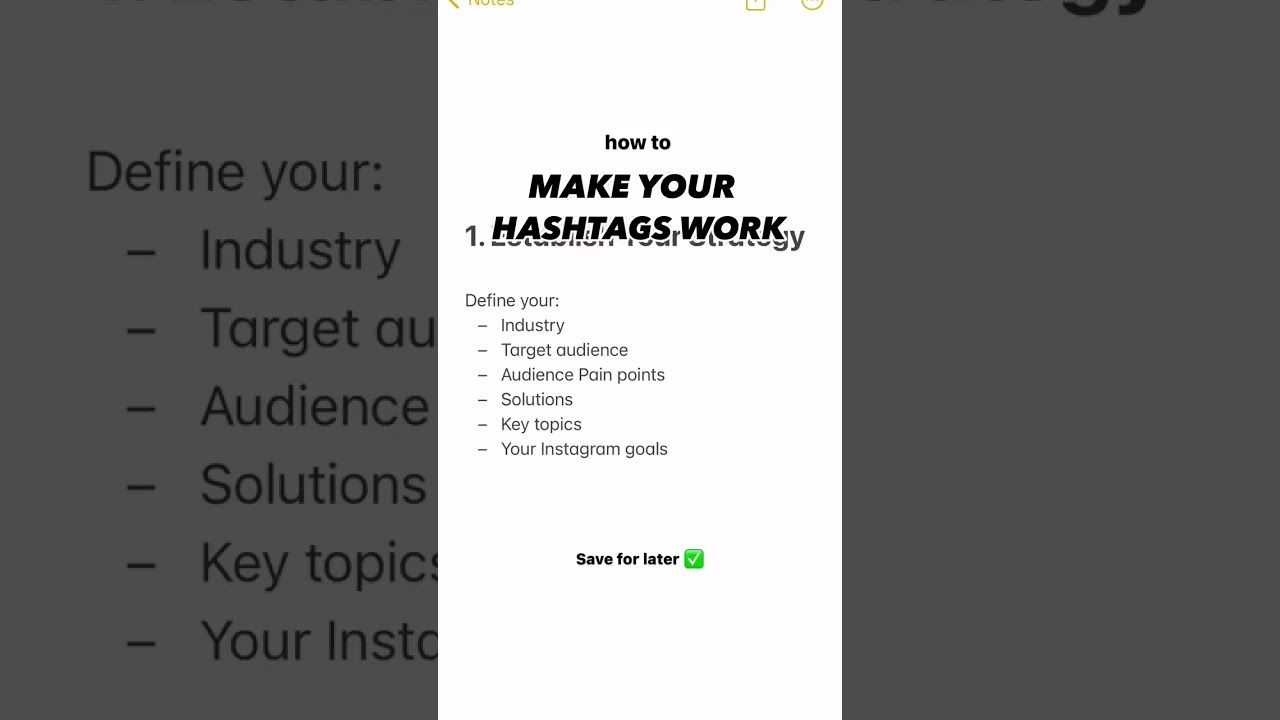 Why Your Instagram Hashtags Aren’t Working⬇️