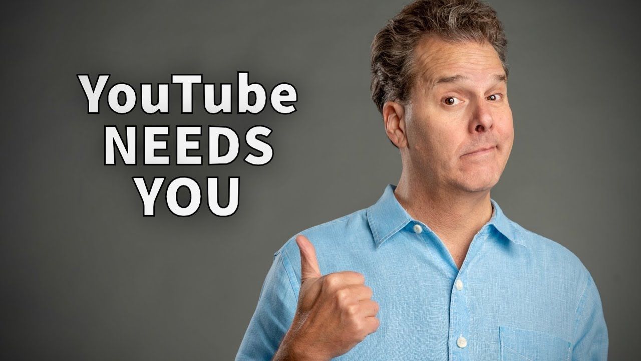 Why Men Over 40 Must Start a YouTube Channel