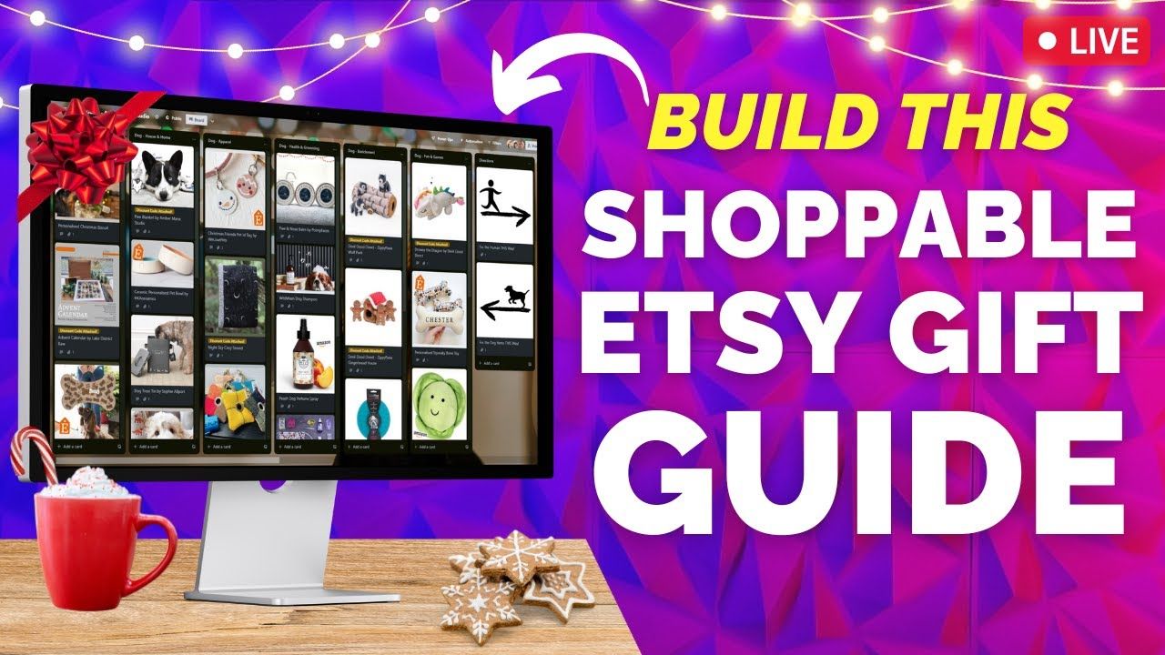 Workshop: Build A Shoppable Etsy Gift Guide – The Friday Bean Coffee Meet