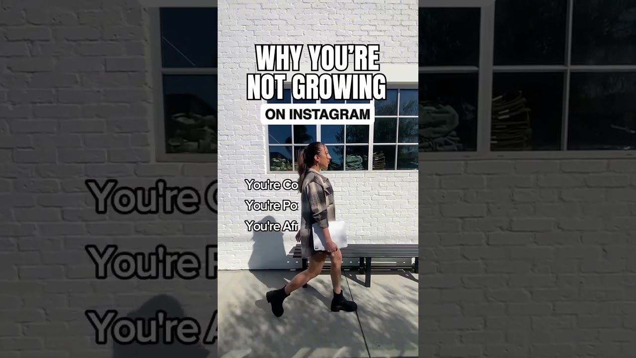 Why you’re NOT GROWING on Instagram 👇🏽